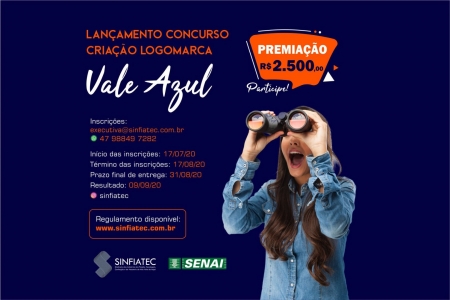 Setor têxtil lança concurso de logomarca no Alto Vale do Itajaí
