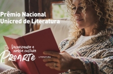 Inscrições abertas para o Prêmio Nacional Unicred de Literatura