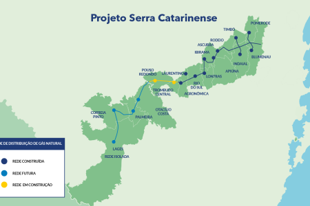 Projeto Serra Catarinense completa uma década com investimentos para interiorização da oferta de Gás Natural