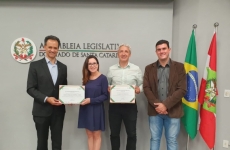 CESAP recebe Certificado de Responsabilidade Social promovido pela Alesc