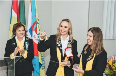 Posse da nova diretoria do Clube Soroptimista Internacional de Rio do Sul